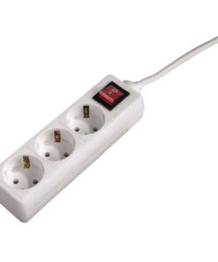 Hama Distribution Panel 3 Sockets With Switch 5 M White