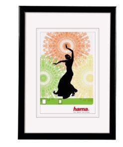 Hama Fotolijst Kunststof Madrid Zwart 10x15cm