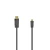 Hama High-speed HDMI&trade;-Kabel Con. Type A - Con. Type D (Micro) Ethernet 1