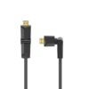 Hama High-speed HDMI&trade;-kabel St. - St. Rotatie Verguld Ethernet 1