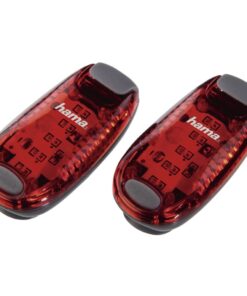 Hama Led-Veiligheidsklemlampen voor Lopers Rood Set Van 2