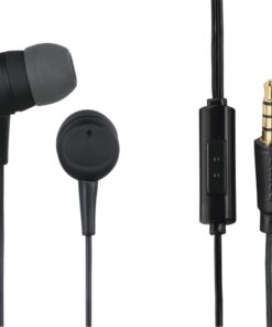 Hama Oordopjes Kooky In-ear Microfoon Kabel-knikbescherming Zwart