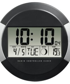 Hama Radiografische DCF-klok PP-245 Zwart