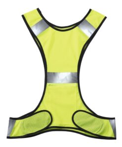 Hama Reflecterend Hardloopvest Voor Joggers Met Zak Verstelbaar Neongeel