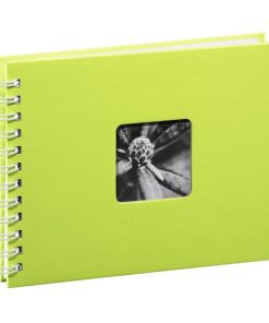 Hama Spiraalalbum Fine Art 24 X 17 Cm 50 Witte Pagina's Kiwi