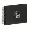 Hama Spiraalalbum Fine Art 24 X 17 Cm 50 Zwarte Pagina's Zwart