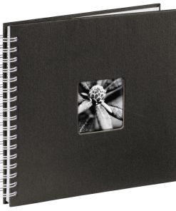 Hama Spiraalalbum Fine Art 28x24 Cm 50 Witte Pagina's Zwart