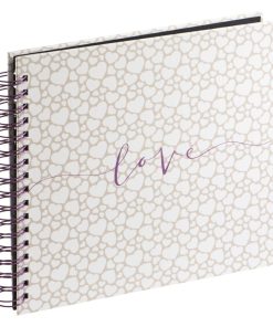 Hama Spiraalalbum Romance 28x24 Cm 40 Witte Pagina's
