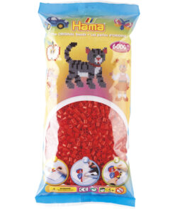 Hama Strijkkralen 6000 Stuks Rood