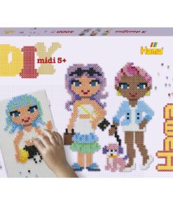 Hama Strijkkralen DIY Midi Fashion Girls 4000 Stuks