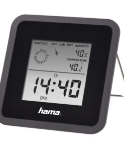 Hama Thermo-/hygrometer TH50 Zwart