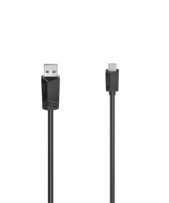 Hama USB-C-kabel USB-A-stekker - USB-C-stekker USB 2.0 480 Mbit/s 1