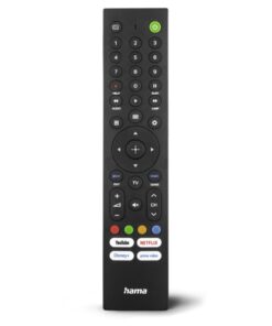 Hama Universele Afstandsbediening Sony TV IR Lerend + 4 App-Knoppen Zwart