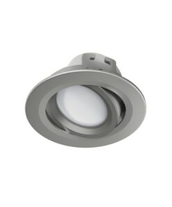 Hama Wifi-led-inbouwspot 5W Via Spraak/app Te Bed. Verstelbaar Satijn-nikkel