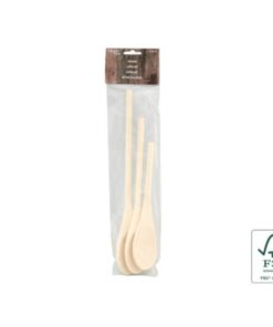 Houten Lepels 3 Stuks