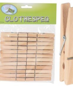 Houten Wasknijpers 24 Stuks