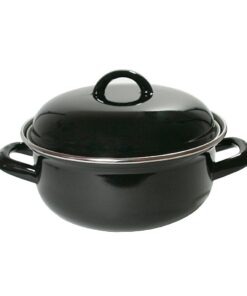 Imperial Kitchen Braadpan 26 cm Zwart/Emaille