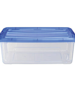 Iris Topbox Opbergbox 30L 57.5x39x20.5 cm Blauw/Transparant