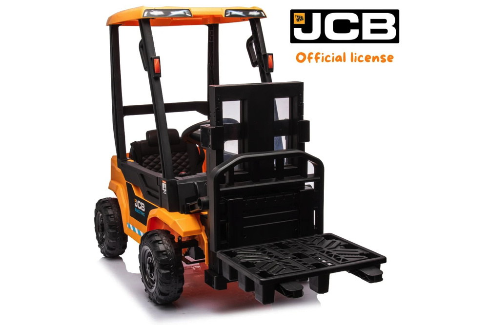 JCB elektrisch aangedreven Heftruck voor elektrisch aangedreven auto voor kinderen 12 volt | Funz - Afbeelding 4