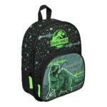 Jurassic World Rugtas 30.5x25.5x10 cm Zwart/Groen