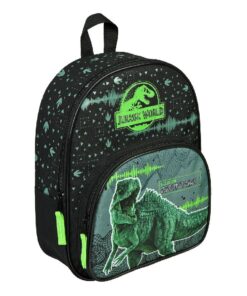 Jurassic World Rugtas 30.5x25.5x10 cm Zwart/Groen