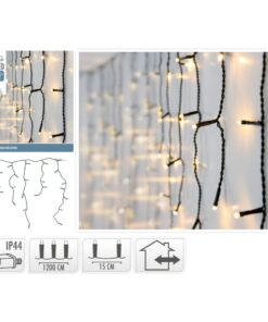 Kerst IJspegelverlichting 360 Leds Binnen&Buiten IP44 12M