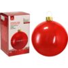 Kerstbal Opblaasbaar 45 cm Rood