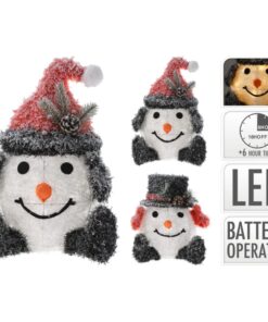 LED Sneeuwpop 36/42 cm Assorti