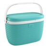Linda Koelbox 18L Turquoise/Wit