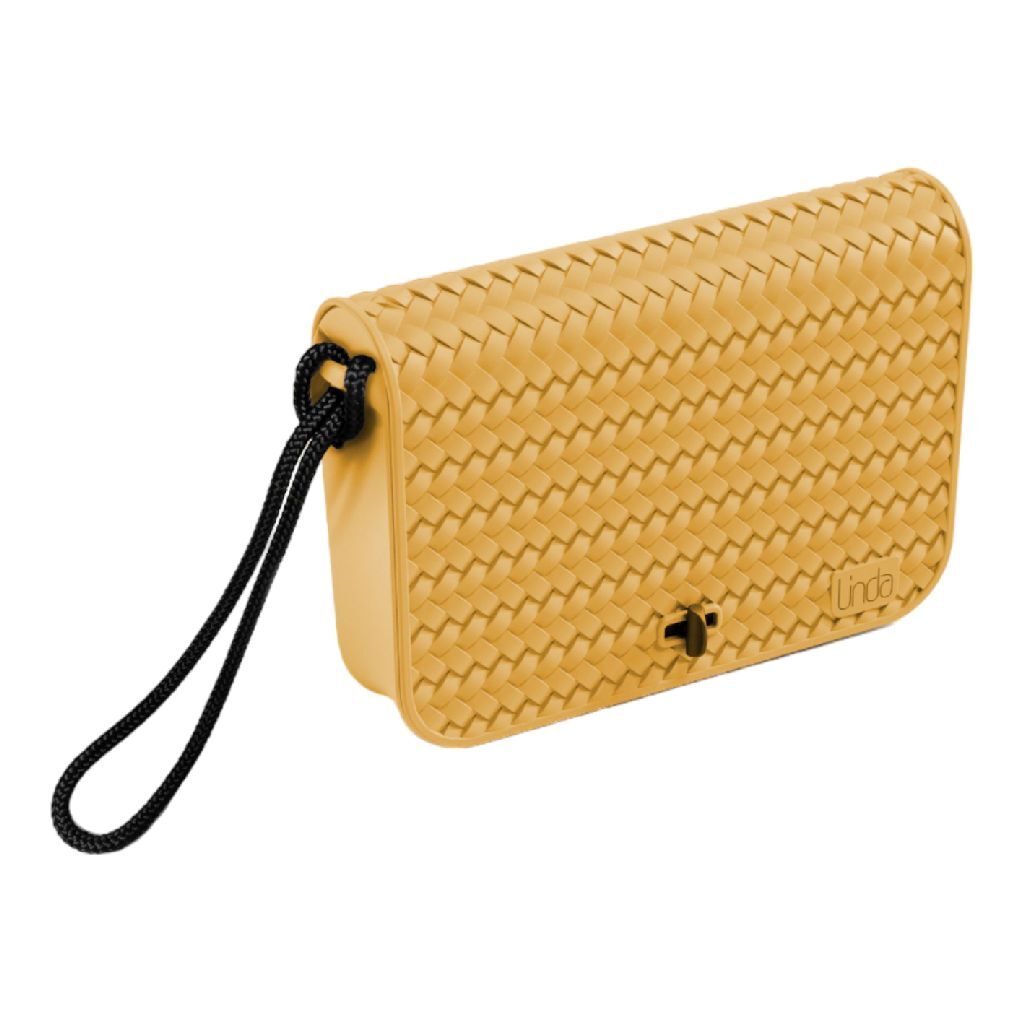 Linda Pochette Geel/Zwart