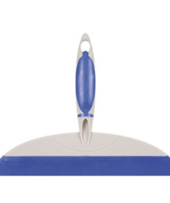 Linea Softwise Douchewisser met Zuignap Blauw/Wit