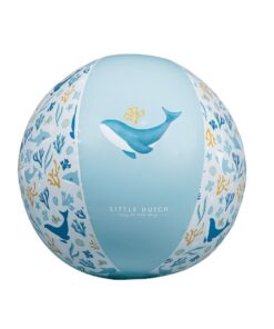 Little Dutch Ocean Dreams Strandbal 35 cm Blauw