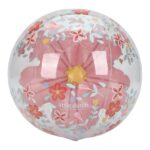 Little Dutch Pink Flowers 3D Strandbal 35 cm Roze