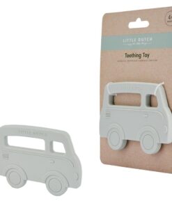 Little Dutch Siliconen Bijtring Bus Groen