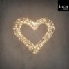 Luca Lighting LED Hart + Timer 35x35x5 cm Wit Licht