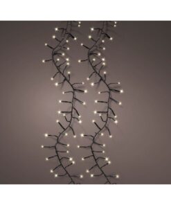 Lumineo LED Excellent Twinkle 648 LEDs 10 m Zwart Warm Wit Licht