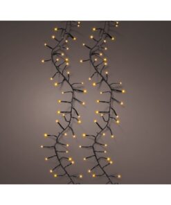 Lumineo LED Excellent Twinkle 960 LEDs 150 cm Zwart Warm Wit Licht