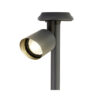 Lumineo Solar Tuinspot Zwart