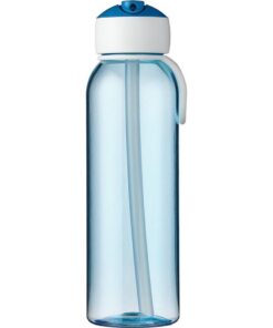 Mepal Campus Flip-Up Waterfles 500 ml Blauw/Transparant
