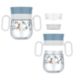 Mepal Little Dutch Forest Friends Oefenbeker Blauw/Wit