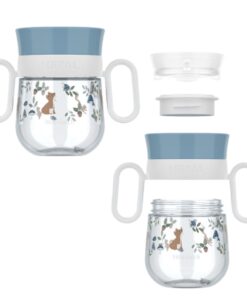 Mepal Little Dutch Forest Friends Oefenbeker Blauw/Wit