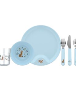 Mepal Little Dutch Forest Friends Servies 6-delig Blauw