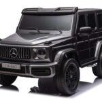 Mercedes G63 2 elektrisch aangedreven auto voor kinderen 24 volt in het grijs