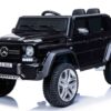 Mercedes elektrisch aangedreven auto voor kinderen 12 volt in het zwart