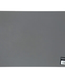 Mesapiu Placemat Lederlook Grey 45x33 Cm