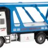 Metal Autotransport Vrachtwagen 1:38 Blauw 12cm
