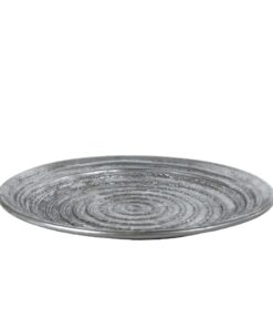 Metalen Dienblad Ceara 39x39x2 cm Zilver
