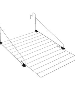 Metaltex Den Haag Droogrek 9 m Drooglengte Zilvergrijs/Zwart