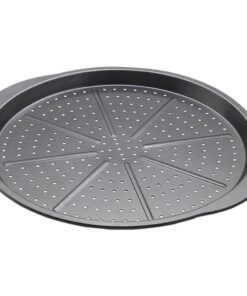 Metaltex Dolceforno Pizzabakplaat 36x31.5x1.8 cm Zwart