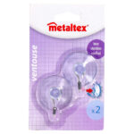 Metaltex Haken met Zuignap 2 Stuks